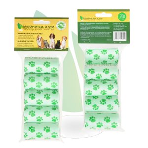 Pet waste bags Biodegradable and Compostable 3.5l – box of 100 rolls